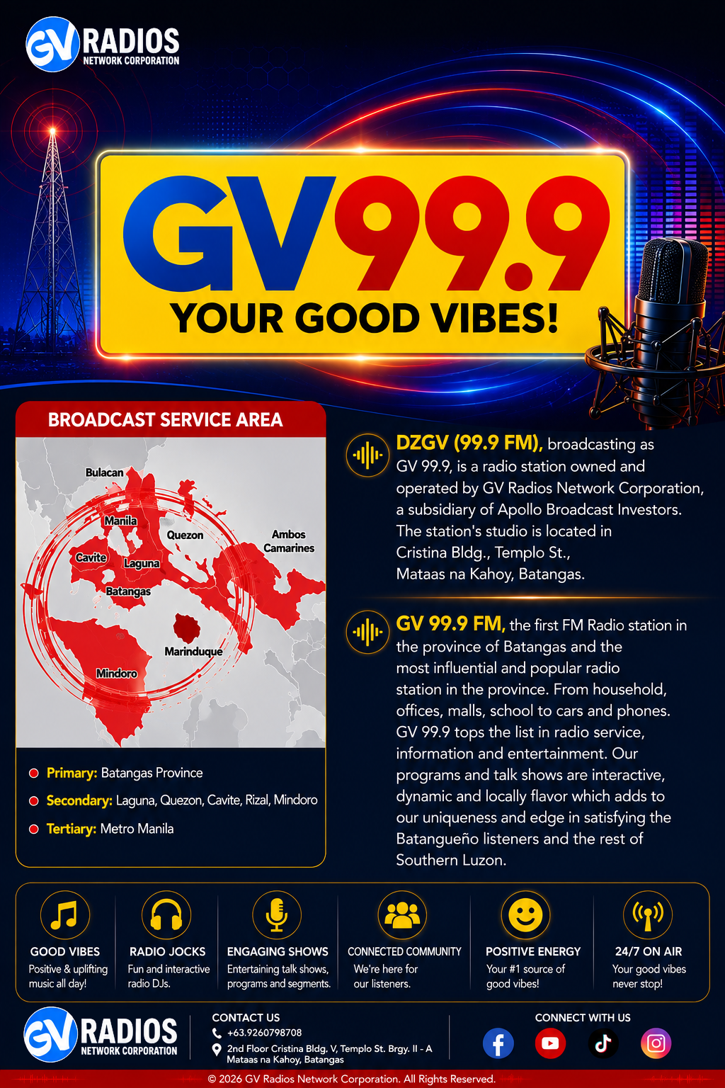 GV 99.9 GV Radios