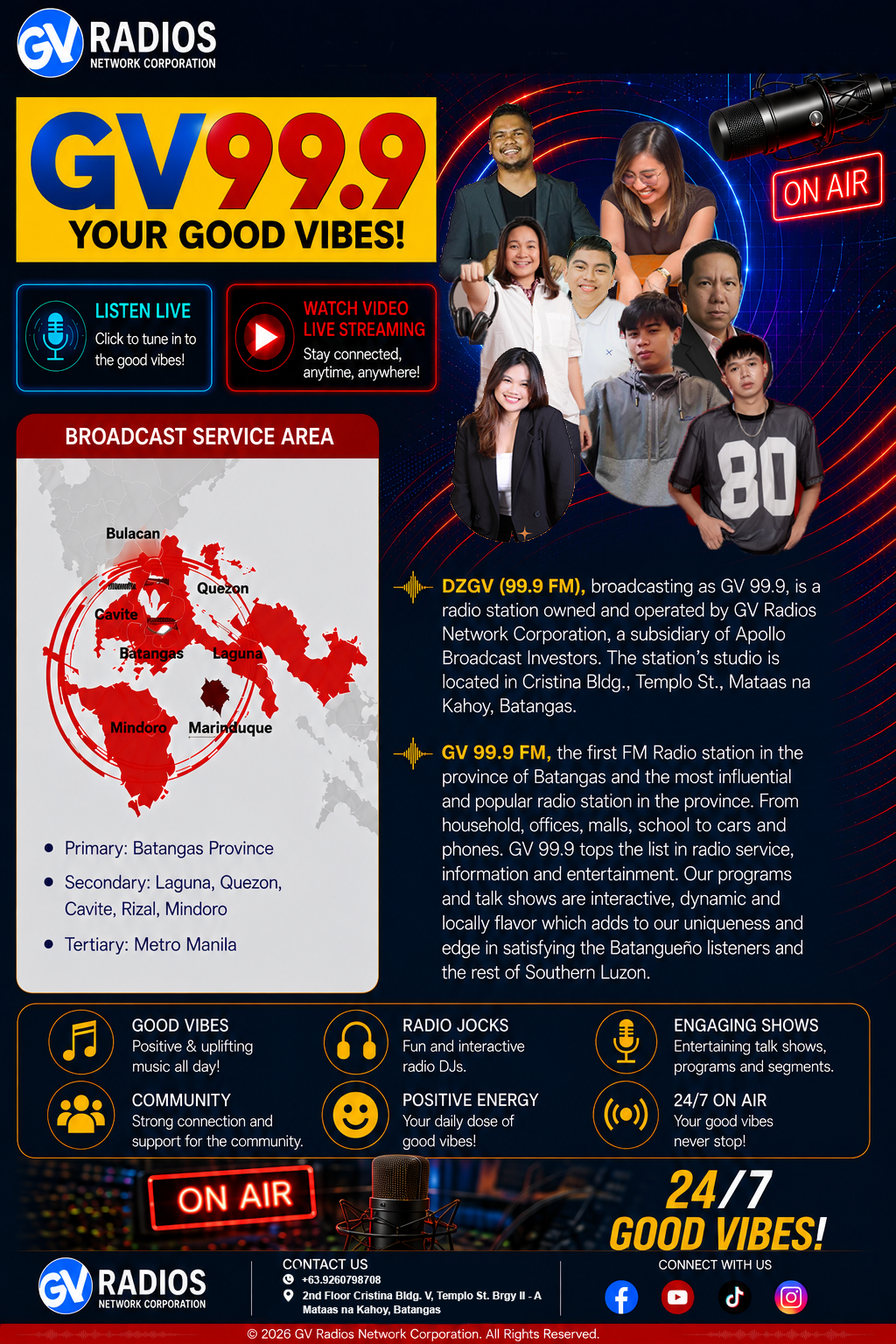 GV 99.9 GV Radios